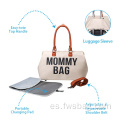 2022 Bolsa para bebés bolsas de madres Organizador de almacenamiento Organizador de almacenamiento Carrollo de bebé Pañal mochila Mommy Mommy Bag